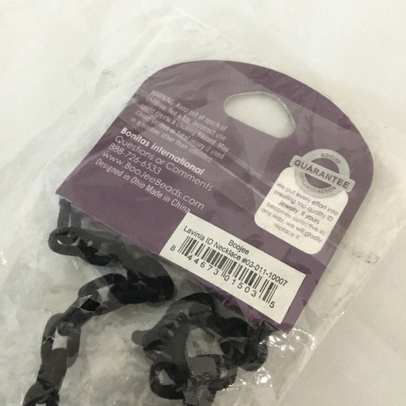 Boojee multicolored beaded glass ID holder new - Picture 6 of 6